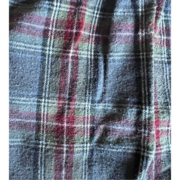 LL Bean Plaid Flannel Shirt 228061 Traditional Fit Men’s Large - Picture 4 of 5